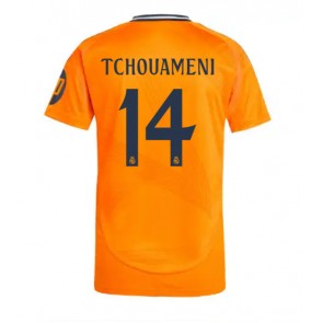 Real Madrid Aurelien Tchouameni #14 Bortatröja 2024-25 Kortärmad